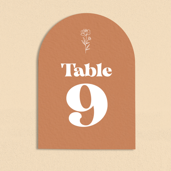 Brigitte Table numbers