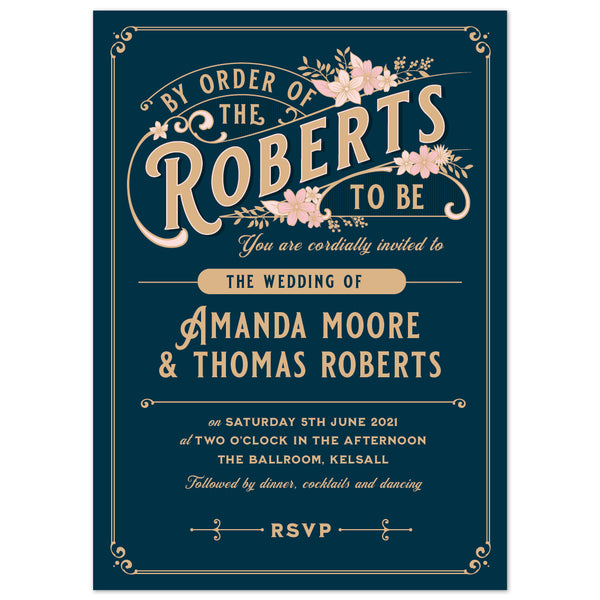 Lizzie Wedding Invitation - Project Pretty