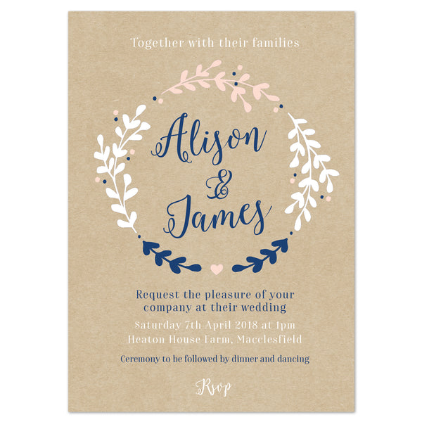 Hannah Wedding Invitation - Project Pretty